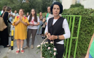 Megható ünnepséggel búcsúztatták a leváltott igazgatónőt