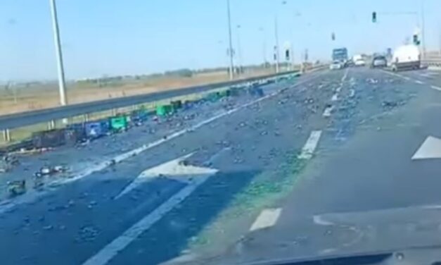 <span class="entry-title-primary">Sörösüvegek hullottak ki egy kamionról Újvidék közelében (Videóval)</span> <span class="entry-subtitle">Az ital szanaszét folyt az úttesten</span>