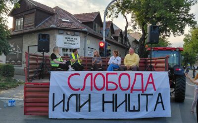 Valóban oldalt cserélt a félelem? Vitafórum az útkereszteződésben az újvidéki egyetemistákkal való szolidaritásért Szabadkán