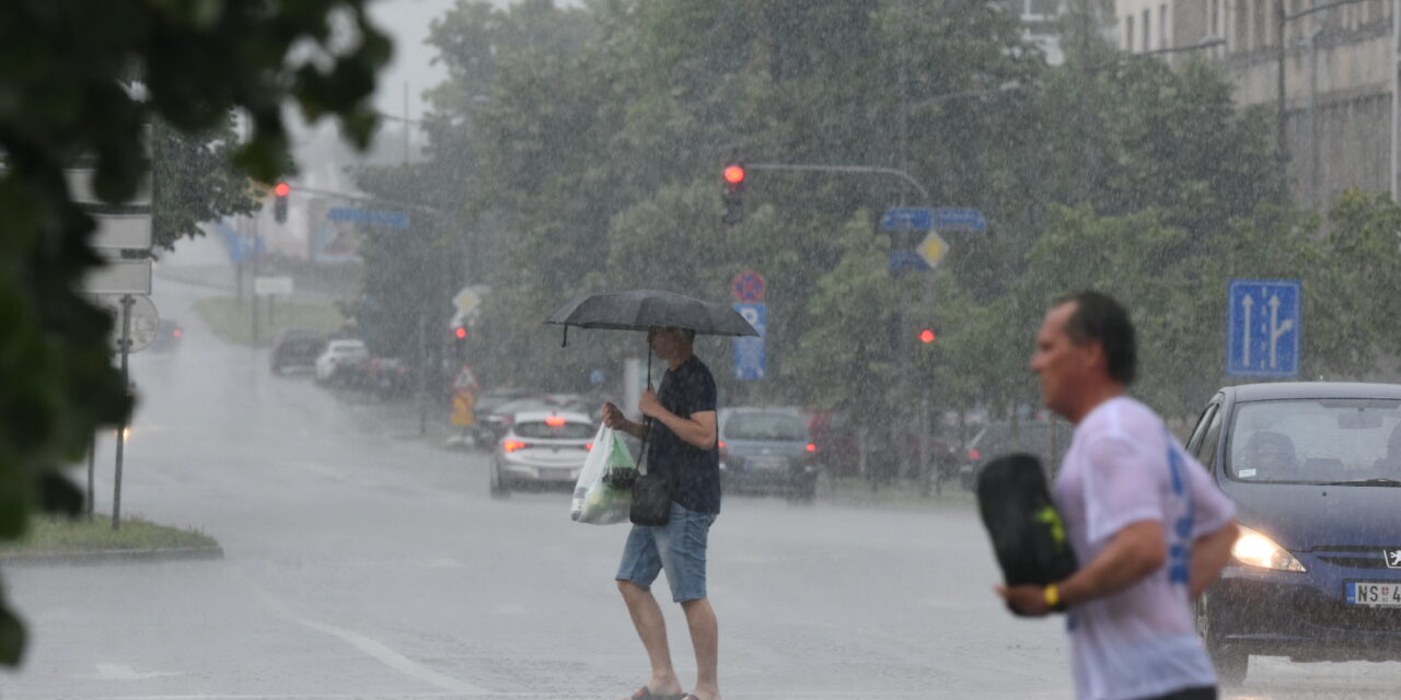 Leszakadt az ég a fővárosban