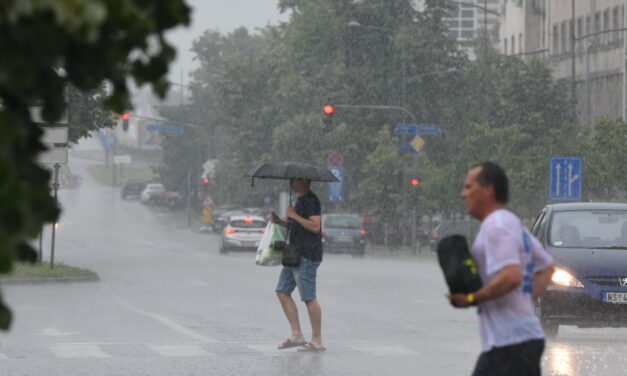 Leszakadt az ég a fővárosban