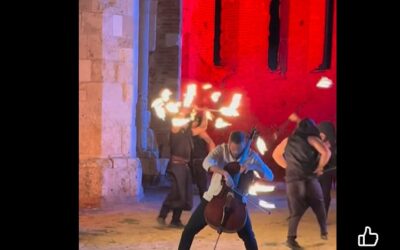 Hauser az Aracsi pusztatemplomnál forgatja videóklipjét