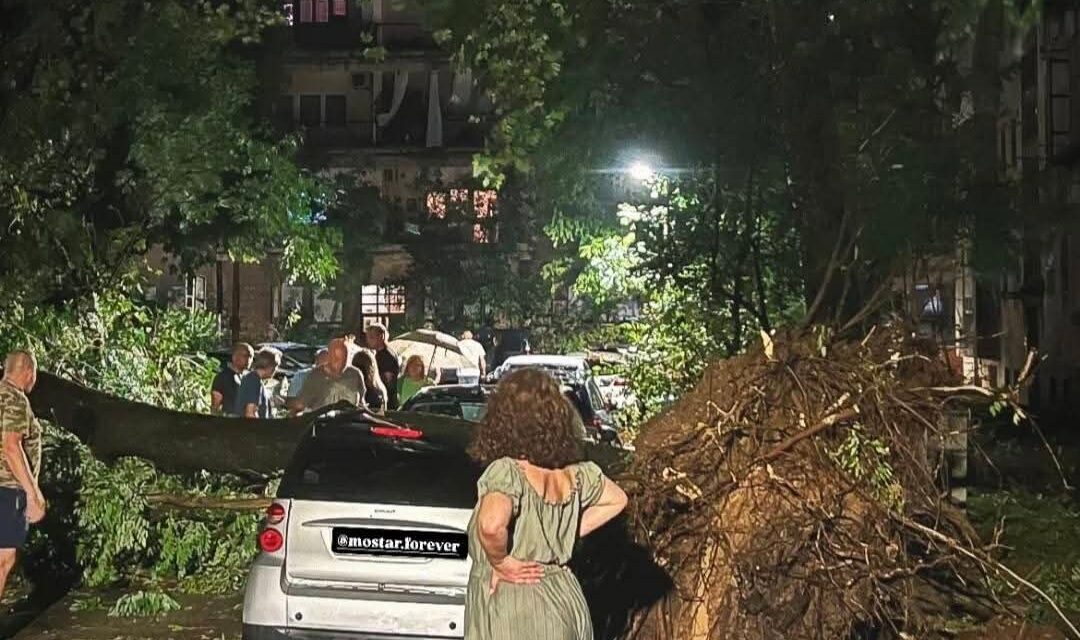 <span class="entry-title-primary">Fákat tépett ki a szél, mindent vitt a víz a horvát tengerparton</span> <span class="entry-subtitle">Dalmáciában piros riasztás van érvényben csütörtökön is</span>