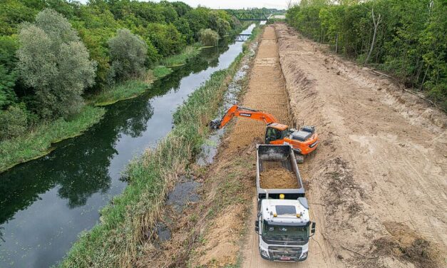Rendbe teszik a Bácskai-Nagy-csatornát