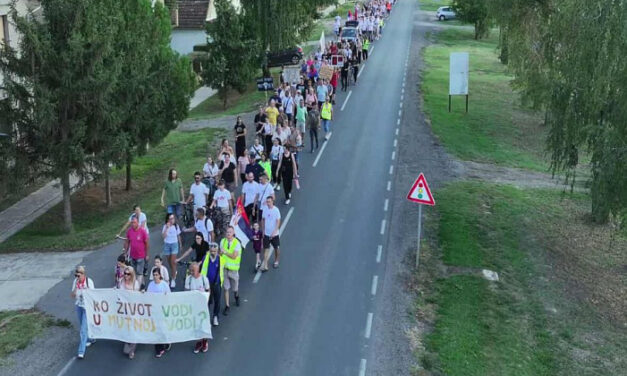 Az ihatatlan víz miatt tiltakoztak a temeriniek