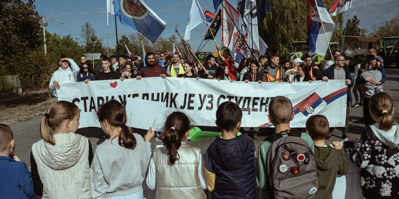 AP hírügynökség a diákok meneteléséről: „Azért megyünk Újvidékre, mert nem változott semmi”