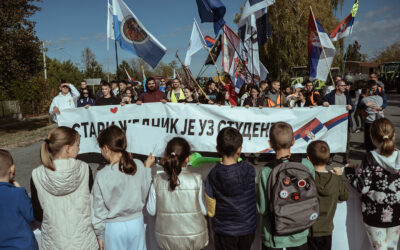 AP hírügynökség a diákok meneteléséről: „Azért megyünk Újvidékre, mert nem változott semmi”