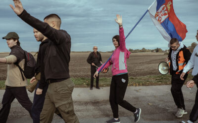 Egyetemisták Vučićnak: Egy hónappal ezelőtt arra biztatott, hogy verjenek és tartóztassanak le minket