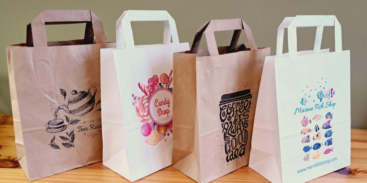 Emeld ki márkádat egyedi papírtáskával!