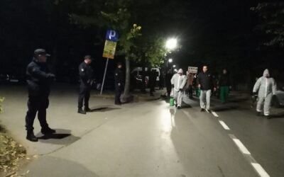 Bačulov küldöttségével fertőtlenítették Szabadkát (fotók+videó)