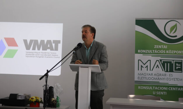 Zentán tartott díszülést a VMAT