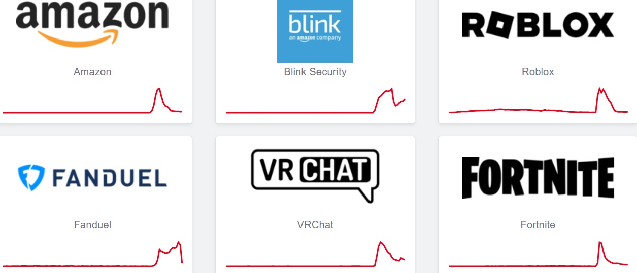 Rengeteg weboldal és alkalmazás elérhetetlen lett