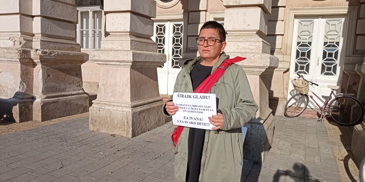 Fogadta az óbecsei polgármester az éhségsztrájkot bejelentő édesanyát