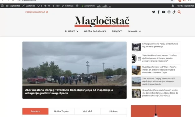 Egyre nyíltabban fenyegetik a Magločistač szerkesztőségét