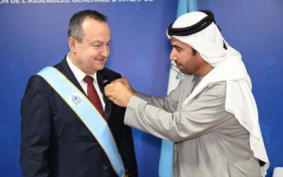 Az Interpol kitüntette Dačićot