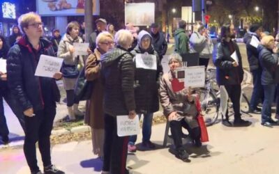 A szabadkaiak 15. napja támogatják az éhségsztrájkolókat