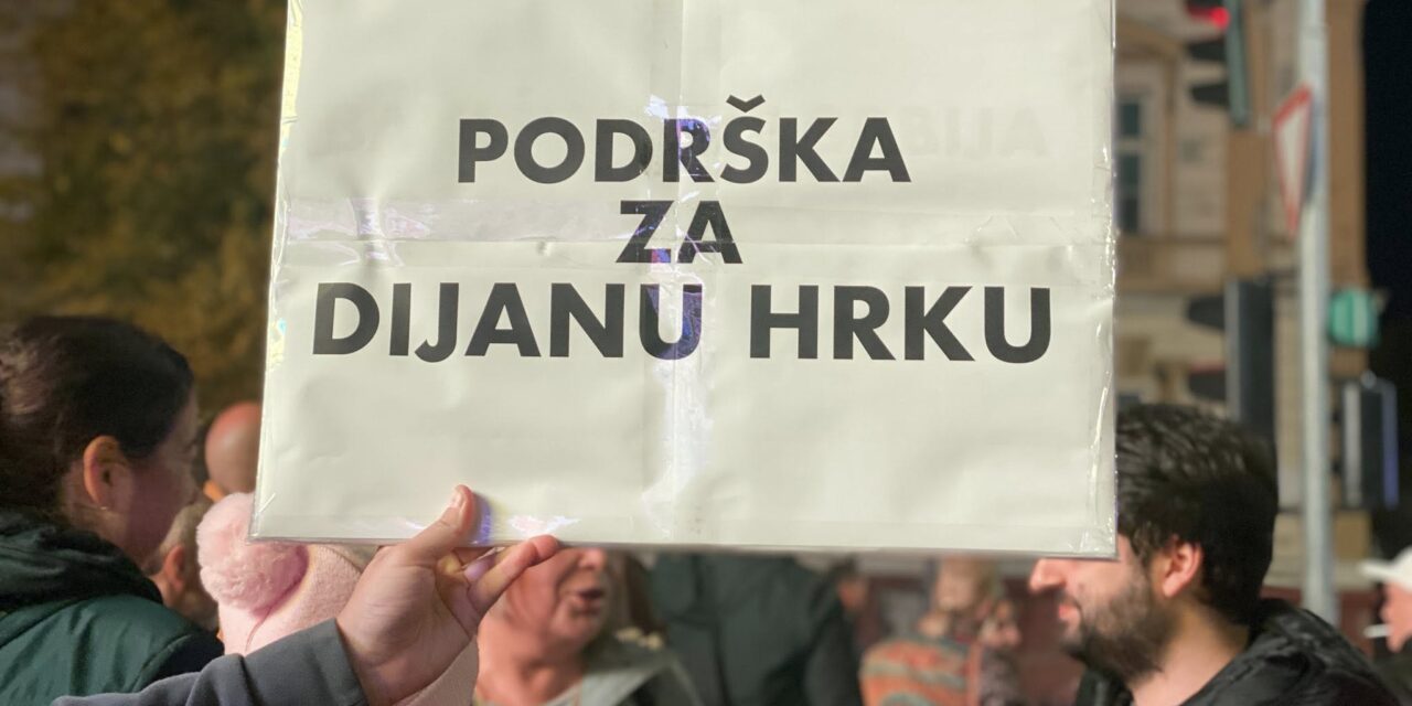 Dijana Hrka támogatására várják az utcára ma este a szabadkaiakat