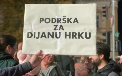Dijana Hrka támogatására várják az utcára ma este a szabadkaiakat
