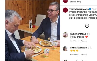 Vučić és Orbán átvette a Pásztor István-díjat, majd beugrottak egy burekra (Videóval)