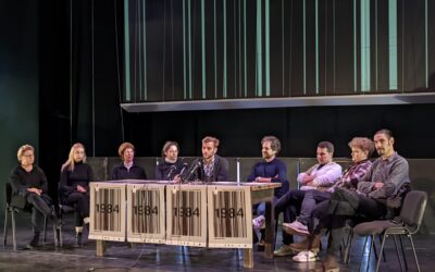 A Nagy Testvér itt van és figyel minket Orwell: 1984 a Kosztolányi Dezső Színház színpadán!