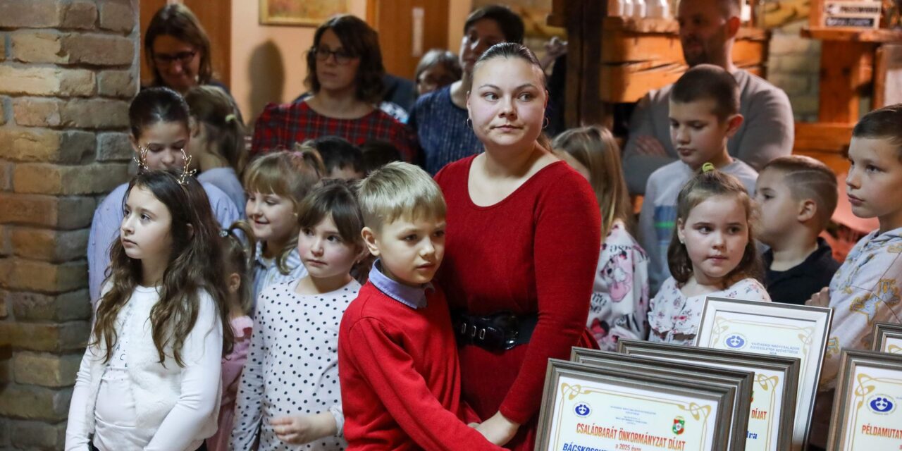 Bácskossuthfalva kapta idén a VANCSESZ Családbarát Önkormányzat díját