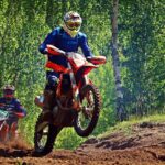 A cross motorozás igazi szenvedély (Stock fotó)