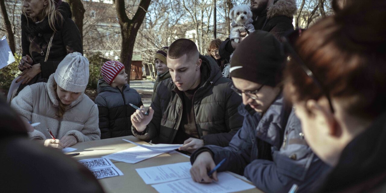 Egyetemisták: Az, hogy a Szerb Haladó Párt nyerje a következő választásokat, teljességgel lehetetlen
