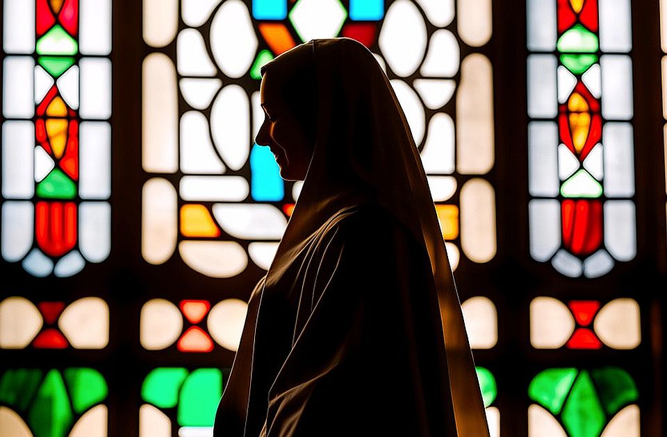 Önsértést követett el, de egy külföldi férfit vádolt meg a támadással egy apáca