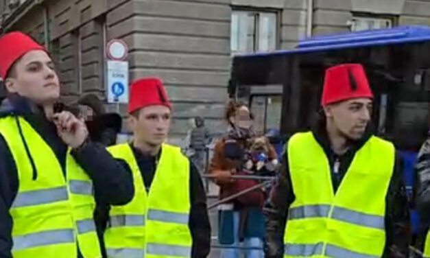 Fezben sütöttek malacot haladópárti aktivisták a fővárosban (videókkal)