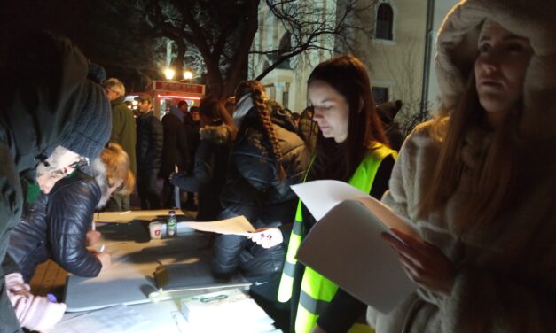 Az egyetemisták szerint minden várakozásukat felülmúlta az eddigi aláírások száma