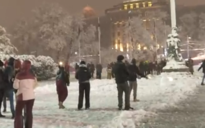 Hógolyózás után elindult a forgalom is a volt Ćacilend területén (videóval)