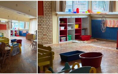 Becsurog az eső a bácsföldvári óvodában