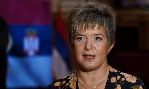 Kovács Elvira fogadja az elnök helyett az EP-delegációt