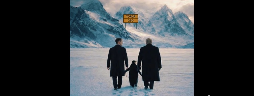 Pásztor Trumppal és egy pingvinnel megy Tordára