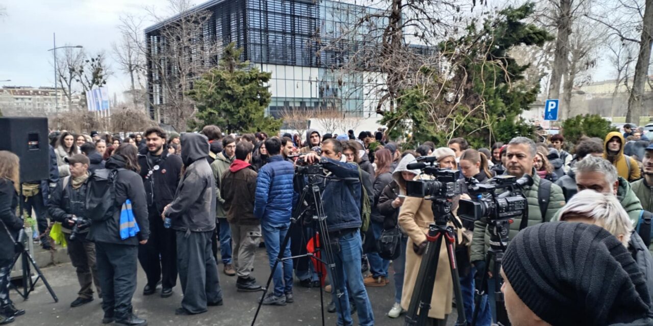 Szolidaritásból bojkottálják az oktatást az Újvidéki Egyetem hallgatói