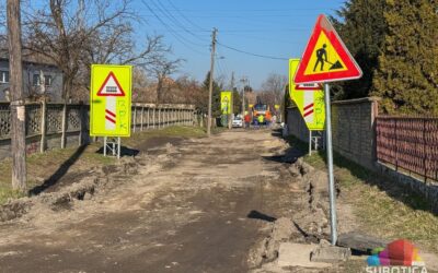 Tizenegy utca kap aszfaltot Szabadkán