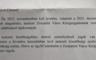 „Mi nem kértük, hogy fordíttassa le” Lassan fél éve vívja harcát a nyelvhasználati jogának érvényesítéséért a nagybecskereki Hangya István
