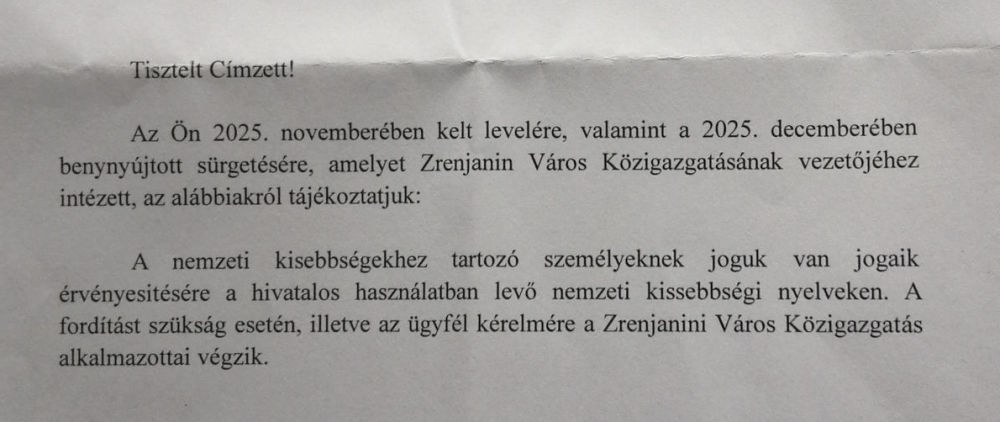<span class="entry-title-primary">„Mi nem kértük, hogy fordítsa le”</span> <span class="entry-subtitle">Lassan fél éve vívja harcát a nyelvhasználati jogának érvényesítéséért a nagybecskereki Hangya István</span>