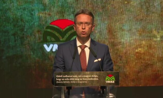 Vučić kitüntette Hankó Balázs magyar államtitkárt