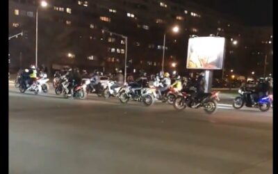 A rendőrség lefoglalta a motorjaikat, tiltakozó menetre indultak a motorosok Belgrádban