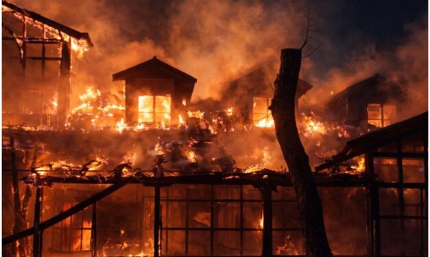 Tűz a palicsi Kisvendéglőben, teljesen leégett az épület