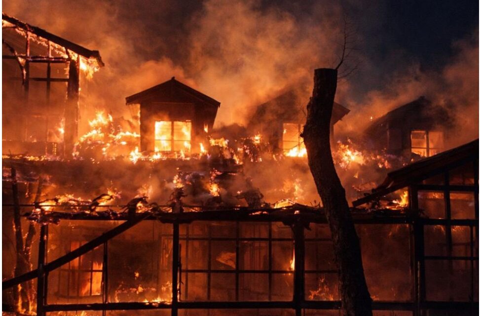 Tűz a palicsi Kisvendéglőben, teljesen leégett az épület