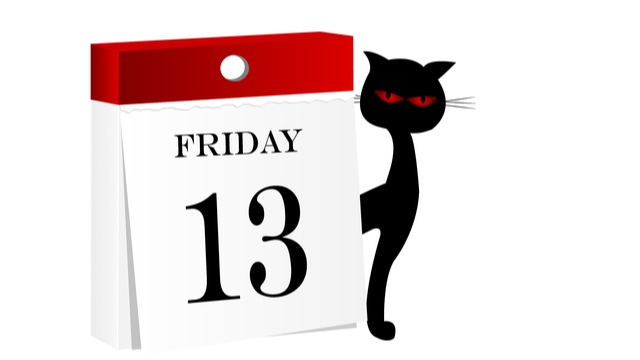 Egymás után két péntek 13. lesz