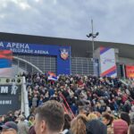 Sokkal kevesebben lehettek az Aréna előtt szombaton, mint azt a belügy állítja