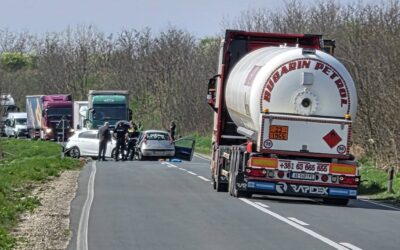 Baleset a Halászcsárdánál