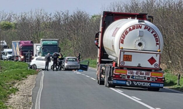 Baleset a Halászcsárdánál