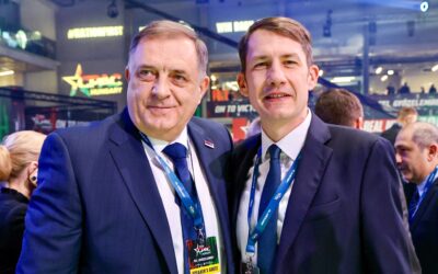 Pásztor Bálint Dodik és Orbán társaságában: Fel, győzelemre!