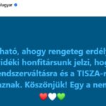 Magyar Péter: Megható, ahogy rengeteg délvidéki jelzi, a TISZA-ra szavaz