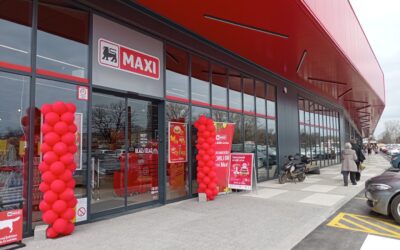 Néhány üzlet már megnyitott Óbecse új bevásárlóközpontjában