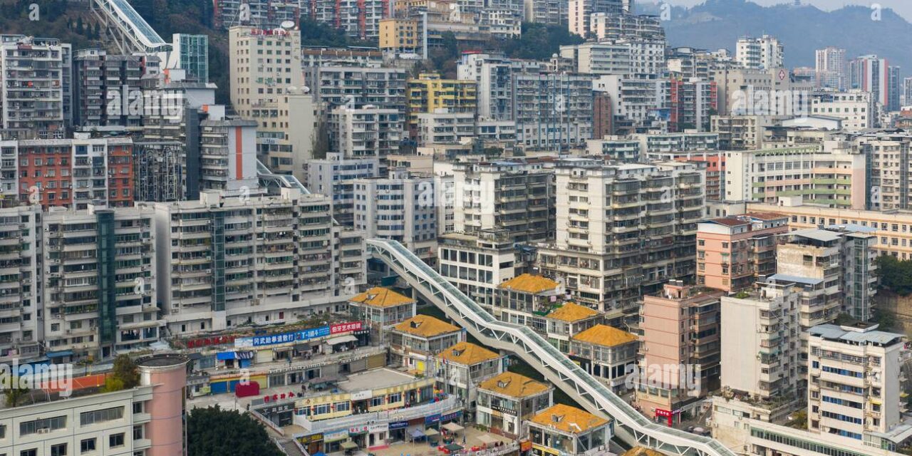 A kínaiak megépítették a világ leghosszabb mozgólépcsőjét